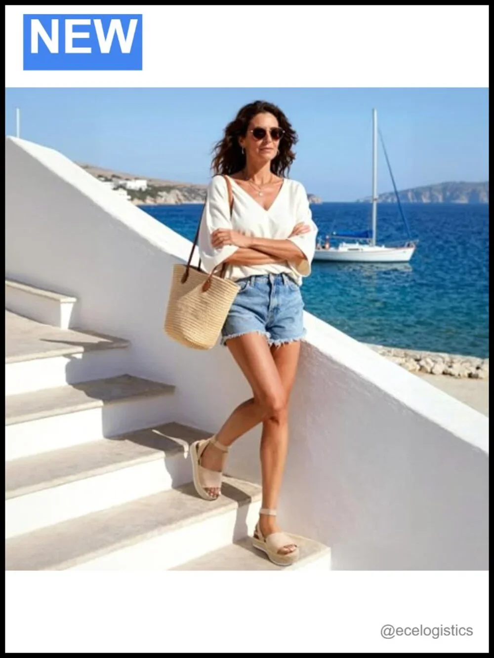 Platform Espadrille Wedge Sandals with Ankle Strap and Cushioned Footbed